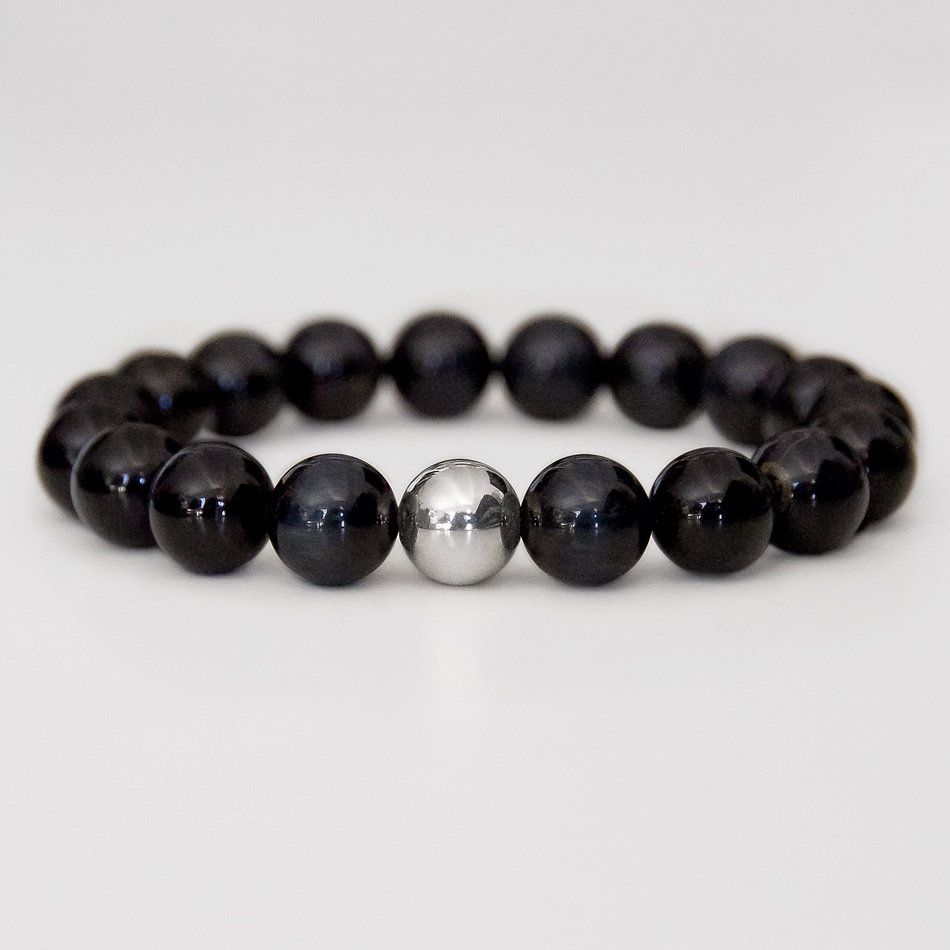 Hark Design - SANDSIREN - blue tigereye and sterling